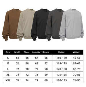 Sudadera Oversize Cálida y Ecológica de Otoño-Invierno con Bolsillos Laterales Ocultos y Cuello Alto, Unisex, Venta al por Mayor, Logotipo Personalizado - Product Image 6