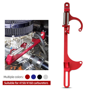 Aluminum Alloy Throttle <b>Bracket</b> 4150 4160 Carburetor Red Blue Black <b>Silver</b> For Car Modification - Product Image 1