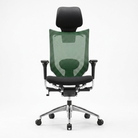 Chaise de bureau exécutive moderne et confortable en maille BIFMA, design ergonomique fonctionnel réglable, fabriquée en maille durable