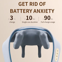 Masseur électrique intelligent de luxe 2026 amélioré pour le cou et les épaules, avec chaleur et massage des tissus profonds