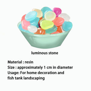10Mm Rechthoek Hars Lichtgevende Steen Voor <span class=keywords><strong>Aquarium</strong></span> Landscaping Milieuvriendelijke Gloeiende <span class=keywords><strong>Aquarium</strong></span> Decoratie Kiezelstenen Tuin - Product Image 6