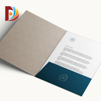 Porte-documents en papier kraft de Manille écologique, personnalisation personnalisée, format A4, logo personnalisé, porte-documents carré, école, deux poches