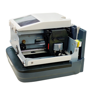 Máquina de Sello de Fecha y Hora con Impresión Personalizada de 5 Líneas, Doble Color Rojo y Negro - Product Image 4