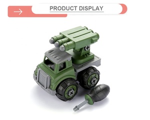 de montaje de vehículos educación tomar además coche de juguete con cohetes camion modelo - Product Image 3