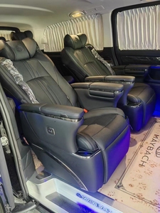 ชุดเบาะรถตู้ไฮเอซ อัลฟาร์ด วีไอพี อุปกรณ์ตกแต่งภายใน หนังสีเบจ เบาะรถยนต์ปรับไฟฟ้าแบบดัดแปลง - Product Image 5