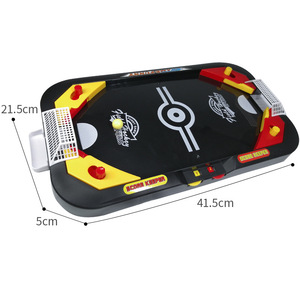 Mesa de Juego 2 en 1 de Futbolín y <span class=keywords><strong>Hockey</strong></span> sobre <span class=keywords><strong>Hielo</strong></span> de Plástico Grande, Tablero de Interacción Padres-Hijos para Adultos y Niños - Product Image 4