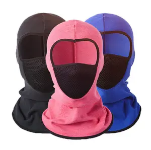 Bonnet en tricot pour homme, casquette de cyclisme, de Ski, de moto, de couleur assortie, unisexe, en molleton chaud, personnalisé