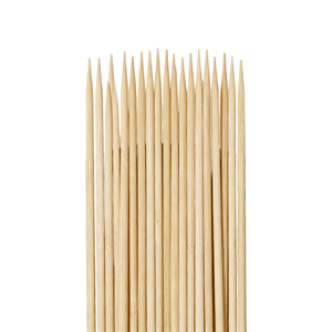 Brochetas Desechables Ecológicas de Madera de Abedul Planas al por Mayor para Kebab - Product Image 2
