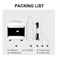 Diffuseur d'arômes commercial en métal de 1000 ml, diffuseur d'aromathérapie sans eau, machine à diffuser les huiles essentielles pour la maison et l'hôtel