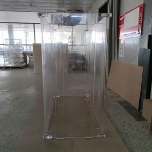 Acuario Transparente Cuadrado Moderno de Acrílico TOMATO INC, Tecnología Sin Costuras, 500L de Volumen, Uso en Interiores, Exhibición de Peces Dorados, 10W de Potencia - Product Image 5