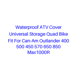 Funda Impermeable Universal para ATV, Compatible con <span class=keywords><strong>Can</strong></span>-<span class=keywords><strong>Am</strong></span> Outlander 400 500 450 <span class=keywords><strong>570</strong></span> 650 850 Max1000R - Product Image 1