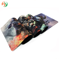 Tapis de souris de jeu Overwatch chauffant personnalisé AY, tapis de clavier pliable en caoutchouc antidérapant, impression par sublimation, 200x240mm carré