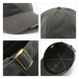 Casquette de sport à 6 panneaux en coton 100% personnalisée avec logo brodé, profil bas, non structurée, pour adulte, style Dad Hat - Product Image 5