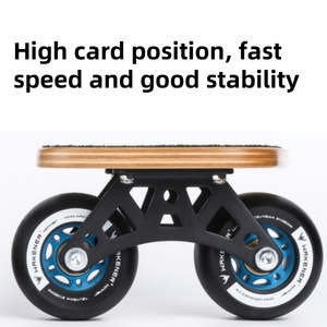 RS Wholesale <span class=keywords><strong>Freeline</strong></span> Drift Board สเก็ตบอร์ดกันลื่น ทนทาน ทำจากไม้เมเปิล โครงสร้างอะลูมิเนียม ล้อ PU พร้อมไฟ LED สีขาว สำหรับผู้ใหญ่ - Product Image 6