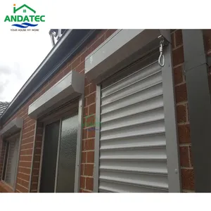 Motor rodante Storm Hurricane, protección antirrobo, Exterior, aluminio tasado por fuego, persiana, ventana de resorte para casa