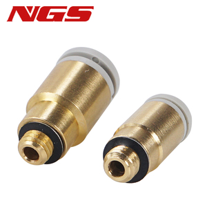 Nuevos Conectores Neumáticos Pequeños de Cobre NGS <span class=keywords><strong>KJS</strong></span>/KJH03/23/04/06-M3/M5/M6/01S, Conector Rápido Hexagonal Recto con Micro Rosca, 1 Año de Garantía - Product Image 6