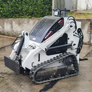 Skid loader Mammut Barato mini skid steer loader com faixa para venda