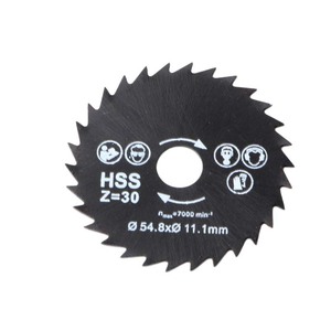 Hss Mini Saw Blade 54.8mm Z30 Teeth For Woodworking And Metal Cutting Circular Blade Set - Product Image 1