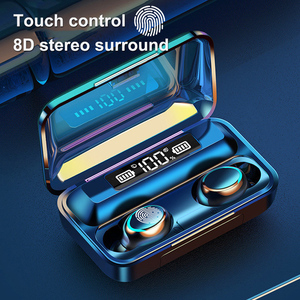 F9-5C F9 F9-5 ngân hàng điện IPX7 không thấm nước mini headphone Tai nghe không dây LED LCD hiển thị điện TWS không dây Earbud Tai nghe M10 - Product Image 6