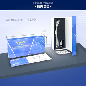 หัวกรอฟันความเร็วสูง Vimel V2 แบบ 2 รู 4 รู ป้องกันการไหลย้อนกลับ อุปกรณ์ทันตกรรม - Product Image 4
