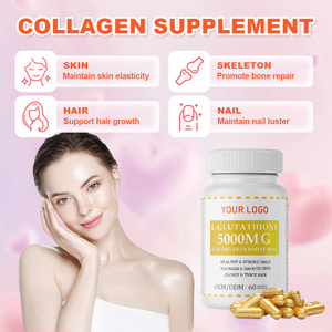 Cápsulas de Colágeno de Alta Resistencia para el Cuidado de la Piel, Apoyo Antienvejecimiento, Blanqueamiento, Crecimiento del Cabello y Uñas, Suministro OEM ODM - Product Image 2