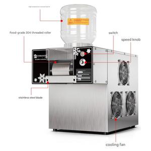 Máquina Automática para Hacer Hielo en Escamas, Máquina Comercial para Hacer Bingsu, Postre de Hielo Raspado para Restaurantes - Product Image 3