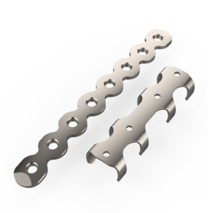 CANWELL Plaque de verrouillage des côtes en titane Fixation osseuse Implant orthopédique pour chirurgie des fractures CE ISO - Product Image 5