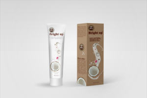 Muestras Gratis, Pasta de Dientes Natural sin Flúor, de Marca Propia, Cero Desperdicio, Blanqueadora, con Aceite de Coco en Gel - Product Image 4