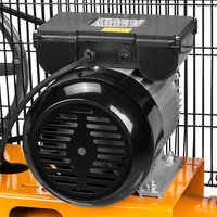Compresseur d'air industriel DINGQI 100L 2HP, pompe à air électrique portable avec double tension 220V/380V, outils pneumatiques pour peinture au pistolet