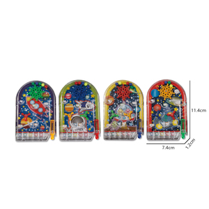 Jouet de jeu de flipper Vente en gros Drôle d'étudiant Intelligence <span class=keywords><strong>Labyrinthe</strong></span> Catapulte Roulement à Billes Cadeaux de Fête Enfants <span class=keywords><strong>Classique</strong></span> Coloré En Plastique Mini - Product Image 2