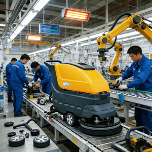 Nouvelle machine <span class=keywords><strong>de</strong></span> polissage et <span class=keywords><strong>de</strong></span> meulage <span class=keywords><strong>de</strong></span> sols en béton avec aspiration, équipement professionnel pour le nettoyage des sols en pierre, autotractée - Product Image 5