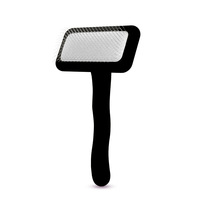 Brosse de toilettage pour animaux de compagnie de haute qualité avec manche en bois et poils élastiques colorés, brosse à poils pour enlever les poils des animaux domestiques