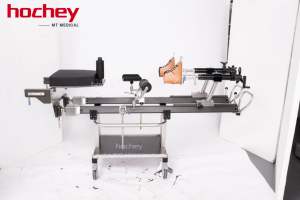 MT meja bedah medis, alat traksi ortopedi <span class=keywords><strong>radiolucent</strong></span>/perangkat traksi operasi anggota tubuh bawah - Product Image 3