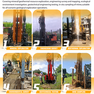 Plataforma de Perforación Hidráulica para Muestras de Diamante en Minas, 1200m de Profundidad, Totalmente Hidráulica, en Venta - Product Image 3