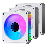 Module de miroir 120mm Infinity Daisy-Chain 5V Ventilateur ARGB & PWM 120mm Triple Pack avec contrôleur adapté au boîtier d'ordinateur