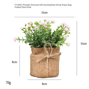 Cây cảnh <span class=keywords><strong>bonsai</strong></span> mô phỏng nhà cửa, chậu hoa nhỏ để bàn, nhà máy Huaien - Product Image 4