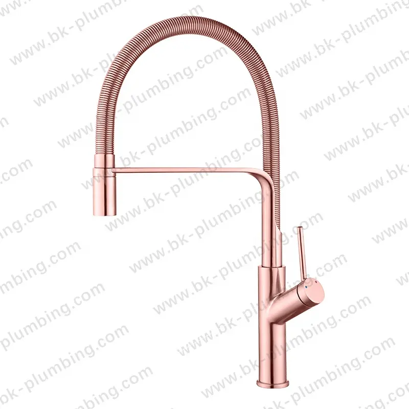 Deck Mounted Ware Sanitary Hot and Cold Single Handle Zinc-alloy Water Kitchen Mixer Faucet