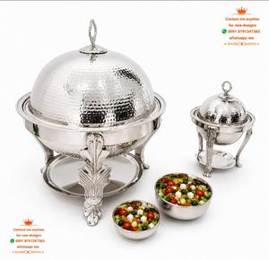 Plat de service isotherme en acier inoxydable pour une conservation longue durée de la chaleur lors de buffets traiteur, mariages et restaurants - Product Image 1