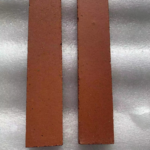 Clay Brick revêtement <span class=keywords><strong>en</strong></span> terre cuite presse extérieure intérieure couleur rouge placage chinois de bonne qualité - Product Image 4