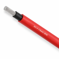 Câble photovoltaïque H1Z2Z2-K 1*6mm2, monoconducteur, cuivre étamé classe 5, XLPO DC1500V, EN50618 CPR, anti-âldonnement LSZH