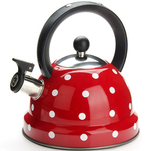 Bouilloire à thé sifflante en acier inoxydable 304 avec poignée anti-chaleur Cuisinière à induction Cuisinière à gaz <span class=keywords><strong>Chauffe</strong></span>-<span class=keywords><strong>eau</strong></span> pour capacité 2.5L/3L - Product Image 3