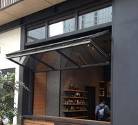 Ventana Corredera Vertical Plegable de Aleación de Aluminio de Alta Calidad, Doble Acristalamiento, Vidrio Tintado, Ahorro de Energía, Insonorizada, para Exteriores