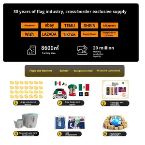 <span class=keywords><strong>2026</strong></span> 美国-加拿大-墨西哥球迷用品 美国/加拿大/墨西哥制造 缎带 围巾 国旗 手环 眼镜 面部彩绘 拍手器 - Product Image 4