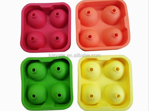 ถาดทำน้ำแข็งซิลิโคนปลอดสาร BPA, เครื่องทำน้ำแข็งทรงกลม, วัสดุซิลิโคนเกรดอาหาร - Product Image 3