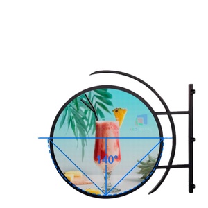 Tường bên treo bảng vòng tròn gắn bảng hiệu hai bên Màn hình <span class=keywords><strong>LED</strong></span> - Product Image 2