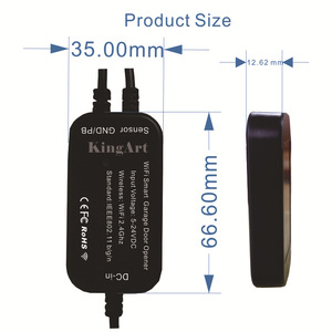 Interruptor Inteligente para Puerta <span class=keywords><strong>de</strong></span> Garaje con Control Remoto WiFi Ewelink, para Puerta <span class=keywords><strong>de</strong></span> Garaje y Puerta <span class=keywords><strong>de</strong></span> Jardín, Funciona con Alexa y Google - Product Image 5
