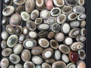 Suleymani Eyes Plain Oval Shape Loose Gemstone Cabochon Making Jewelry Pendant Ring Necklace Precio al por mayor por pieza natural - Product Image 4