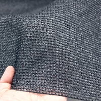 UV-gestabiliseerd landbouwschaduwnet rol 90% zwart schaduwdoek winddicht schaduwnet
