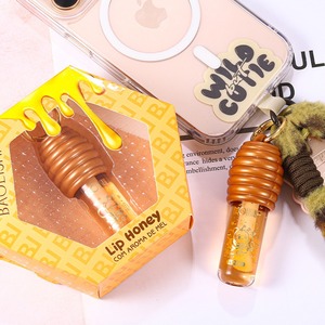 Tu Logo Francin Gloss Lip Oil Golden Brown, Bálsamo Labial Hidratante con Brillo y Textura de Panal, Esencia Herbal Nutritiva para el Cuidado de Labios Suaves - Product Image 5