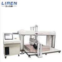 Testeur de durabilité de matelas de cycle de roulement Machine d'essai de durabilité de roulement de matelas équipement d'essai de roulement de longévité de literie